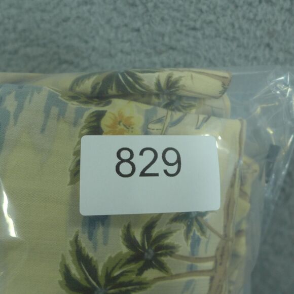 LL Bean All Over Print Hawaiian Shirt Men's Size XXL Tall Rayon Blend 0PD82 - Picture 8 of 8